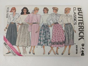 Butterick Pattern 5736 Skirt 14-16-18 - Picture 1 of 2