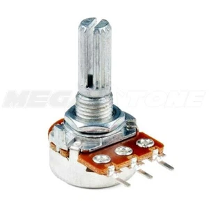 Alpha B25K Linear Potentiometer PCB-Mount w/13mm Knurled Split Shaft USA SELLER! - Picture 1 of 2