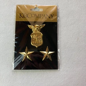 K & Company Sammelalbum Verzierung Metall US Air Force Emblem & Sterne - Bild 1 von 3