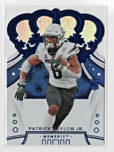 PATRICK TAYLOR JR 2020 Chronicles CROWN ROYALE DRAFT PICKS BLUE #89 GREEN BAY - Picture 1 of 1