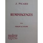 Picard+Bingo Wallet+Geldbörse+Jacques Erinnerungen Piano Geige 1951