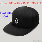 Volcom Cap Full Stone Black Xfit 2 Flexfit Flex Fit Cap Hat Brand New With Tags