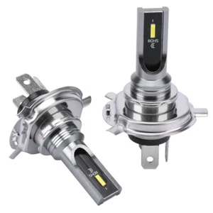 Kit 2pz Lampadina Faro LED H1 H3 H4 H7 Faro Alto Basso Super Luminosa 6000K - Foto 1 di 22