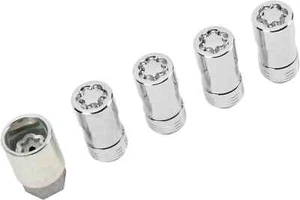 NEW ~ Chevrolet GMC Buick Cadillac Chrome Wheel Lock Kit OEM GM 85105307 - Picture 1 of 3