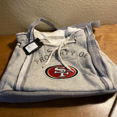 San Francisco 49ers NFL Football Team Ladies Embroidered Hoodie Purse Handbag Cover