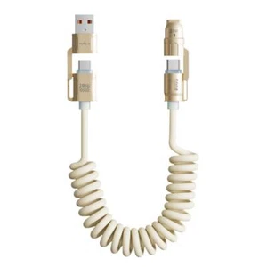 240W 4-in-1 Multi Fast Charging Cable Cord USB TYPE C E5N2 - Zdjęcie 1 z 10