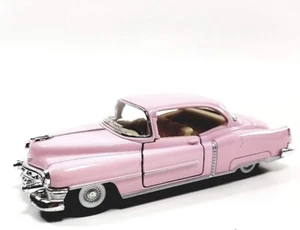 Kinsmart Cadillac Series 62 1953 Cotton Candy Pink 2 Door Coupe 1/43 O Scale - Picture 1 of 5