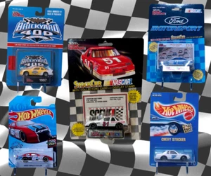 6 NASCAR & Hot Wheels Die-Cast Cars – Brickyard 400, Ford Motorsport, Mopar #6, - Picture 1 of 6