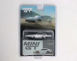 chase MINI GT PORSCHE 911 DAKAR CAR ICE GRAY METALLIC 1/64 DIECAST MODEL MGT0891 - Picture 1 of 1