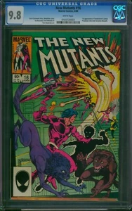 New Mutants #16 ❄️ CGC 9.8 WHITE PGs ❄️ 1st Thunderbird II (Warpath) Marvel 1984 - Picture 1 of 3