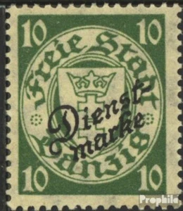 Gdansk d42 usado 1924 sello de franqueo oficial - Imagen 1 de 1