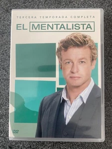 EL MENTALISTA - TERCERA TEMPORADA 3 - DVD - WARNER BROS - 2011 - ¡NUEVA! - Imagen 1 de 2