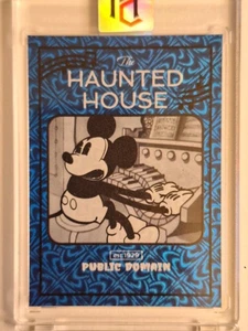 Meisterwerk Karten Mickey Mouse Das Spukhaus Karte B blau Ser #15/45 - Bild 1 von 2