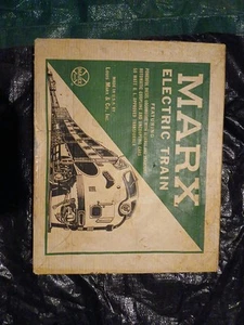 Vintage Louis Marx Electric Train Set 32355 Untested - Picture 1 of 6