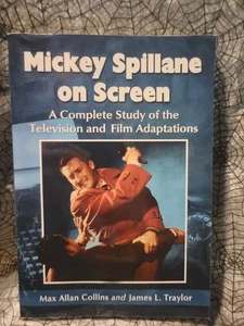 Mickey Spillane On Screen Complete Study of Television & Film Adaptations SIGNED - Bild 1 von 6