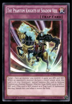 The Phantom Knights of Shadow Veil WIRA-EN012 Wing Raiders 1st Edition - Image 1 of 2