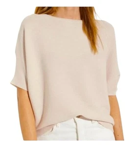 The Reset R Label Essential 100% Wolle Dolmanärmel Pullover ungebleicht Gr. S/M - Bild 1 von 9