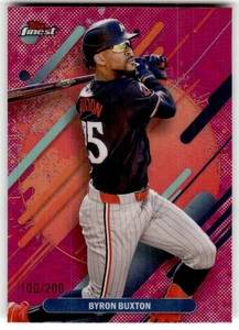 2025 Finest Byron Buxton Magenta #/200 #274 - Bild 1 von 2