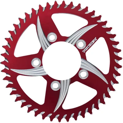 VORTEX 2014-2015 Honda MSX125 Grom CAT5 REAR ALUMINUM SPROCKET RED 34T 206ZR-34 - Image 1 of 4