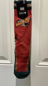 Calze SEATTLE SUPERSONICS SONICS Stance NBA Hardwood Classics HWC Warmup anni 90 L - Foto 1 di 2