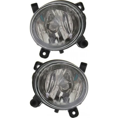 For Audi S4 Quattro Fog Light 2010 2011 2012 Driver & Passenger Pair/Set | Round - Image 1 of 4