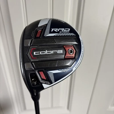 Cobra Radspeed USA 14.5° Men’s 3 Wood Left Handed Golf Club Xai’li 70g X-Stiff - Image 1 of 4