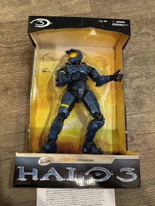 MCFARLANE TOYS HALO 3 12" Blu Walmart Spartan Figure Mark VI senza armi - Foto 1 di 9