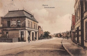 819485) AK Bahnhofstrasse Marne in Holstein  - Picture 1 of 1