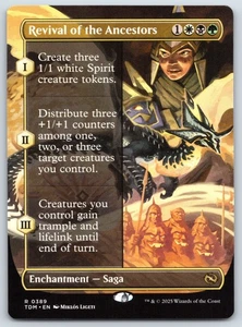 Revival of the Ancestors (Borderless) - Tarkir: Dragonstorm - MTG - Near Mint - Picture 1 of 1