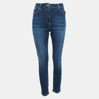 Elisabetta Franchi Blue Denim High Rise Jeans L Waist 31" - Image 1 of 4