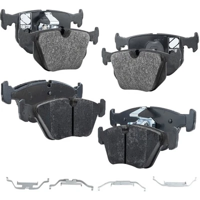 Front and Rear NAO Brake Pad Set For 2004-2010 BMW X3 2001-2005 330i 330xi - Image 1 of 4