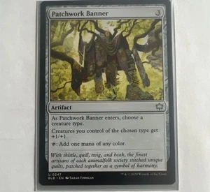 Patchwork Banner Bloomburrow Regular - Picture 1 of 1