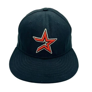 Houston Astros Mütze Erwachsene 7 1/4 schwarz tailliert cool Base On Field Cap New Era - Bild 1 von 6