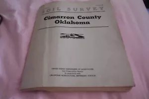 1960 Soil Survey of Cimarron County, Oklahoma con mappe estraibili informazioni sul suolo - Foto 1 di 5