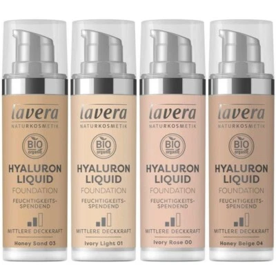 Base líquida Lavera Hyaluron 30 ml - Imagem 1 de 4