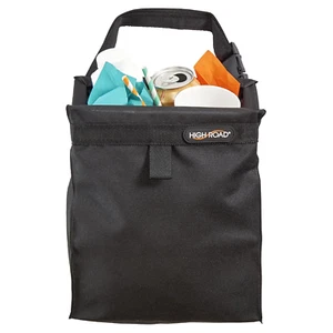 Trashstash Hanging Car Garbage Bag with Push-Close Lid and Waterproof Bin for Ca - Picture 1 of 12