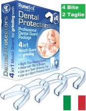 4 BITE DENTALE AUTOMODELLANTE NOTTURNO BRUXISMO - ANTI RUSSAMENTO, Tipo Dr Brux