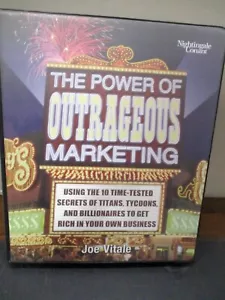 "The Power of Outrageous Marketing" by Joe Vitale 10 tapes w/workbook, in Binder - Picture 1 of 2