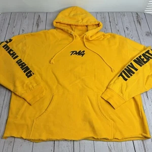 Tiny Meat Gang Cropped Hoodie Sweatshirt Mens XL Merch Graphic Podcast 2019 Tour - Picture 1 of 9