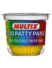 Multix Coloured Large Patty Cases 100s x 6