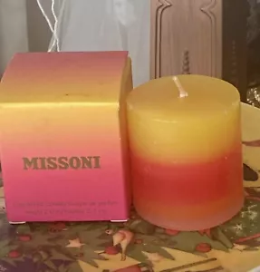 MISSONI Vintage Fragranced Candle 2”h 5.1cm Rare - Picture 1 of 8