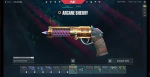 Arcane Sheriff / Champions Bundles / Rare Valorant Skins - Bild 1 von 24