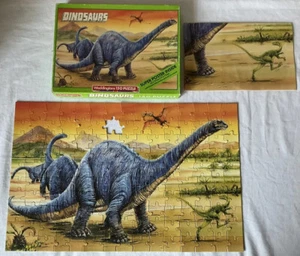 Vintage ""Dinosaurier"" 150-teiliges Puzzle & Poster, Wattendingtons **unvollständig** - Bild 1 von 21