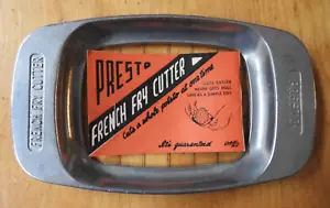 Vintage 1955 Presto French Fry Cutter with Original Instruction Tag, Never Used - Picture 1 of 11