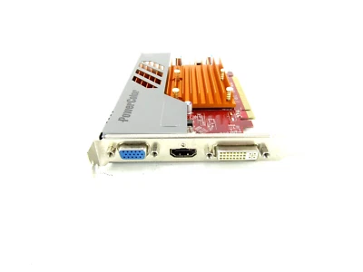 PowerColor HD5450 PCI-E(R81FL)DDR5 256 MB DVI AX5450 256MD5-SH Graphics Card - Image 1 of 3