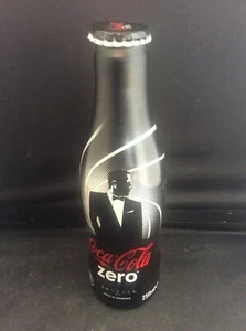 JAMES BOND 007 SKYFALL Full Coca Cola Zero Coke RARE 250ml Aluminium Bottle 2012 - Picture 1 of 3