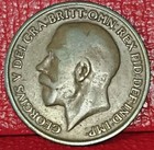 1918-KN GREAT BRITAIN KING GEORGE V ONE PENNY BRONZE COIN KM# 810