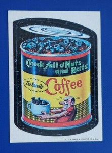 73 WACKY PACKAGES SERIES 1 TB CHOCK FULL OF NUTS AND BOLTS   @@  VERY RARE  @@