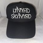 NWOT Vtg 90s Lynyrd Skynyrd Rock Tour Concert Bones Black SnapBack Hat Cap RARE