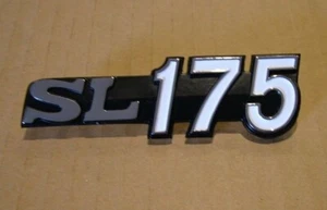 SL175 SIDE COVER BADGE for HONDA K1 1971,1972 Metal Badge & Emblem HS19 - Picture 1 of 2